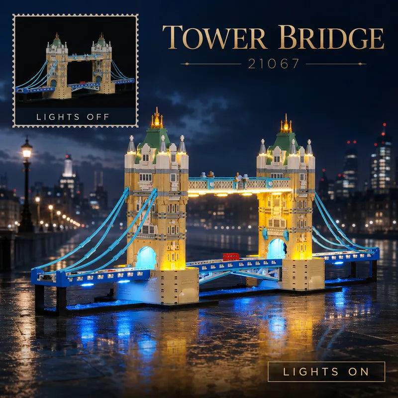 Light kit for TOWER BRIDGE 21067 | Briksmax 2.0【Not Final Price｜Coming Soon】