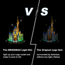 BriksMax Light Kits For LEGO® Disney Castle 43222