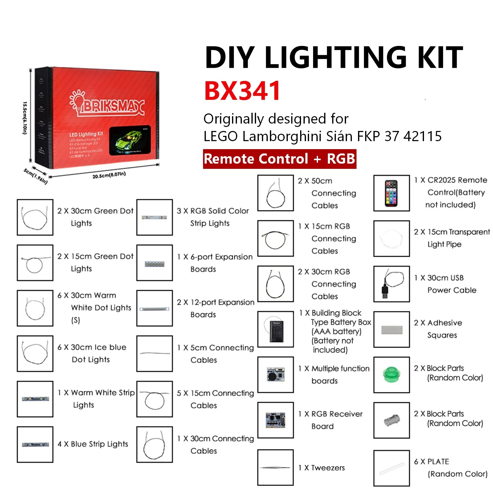 DIY Special Features Pack – Lighting Kits for LEGO Builds