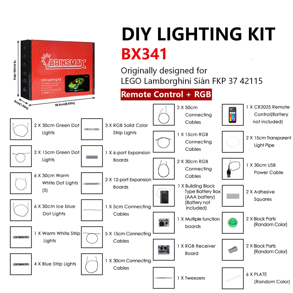 DIY Special Features Pack – Lighting Kits for LEGO Builds
