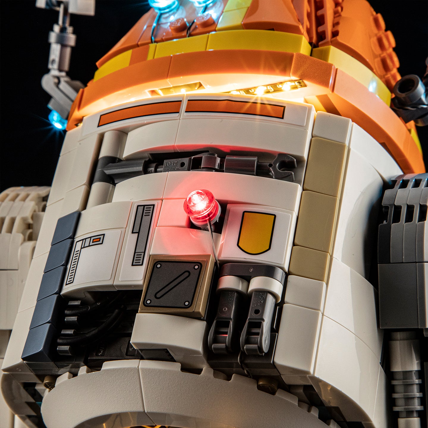 BriksMax 2.0 Light Kit For Chopper (C1-10P)™ Astromech Droid #75416-12