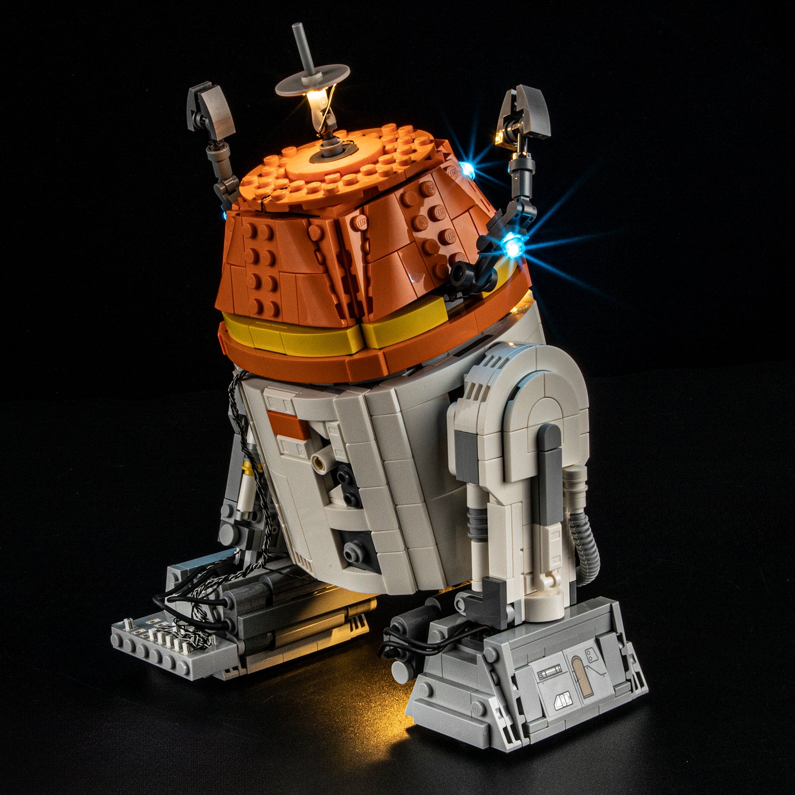 BriksMax 2.0 Light Kit For Chopper (C1-10P)™ Astromech Droid #75416-4