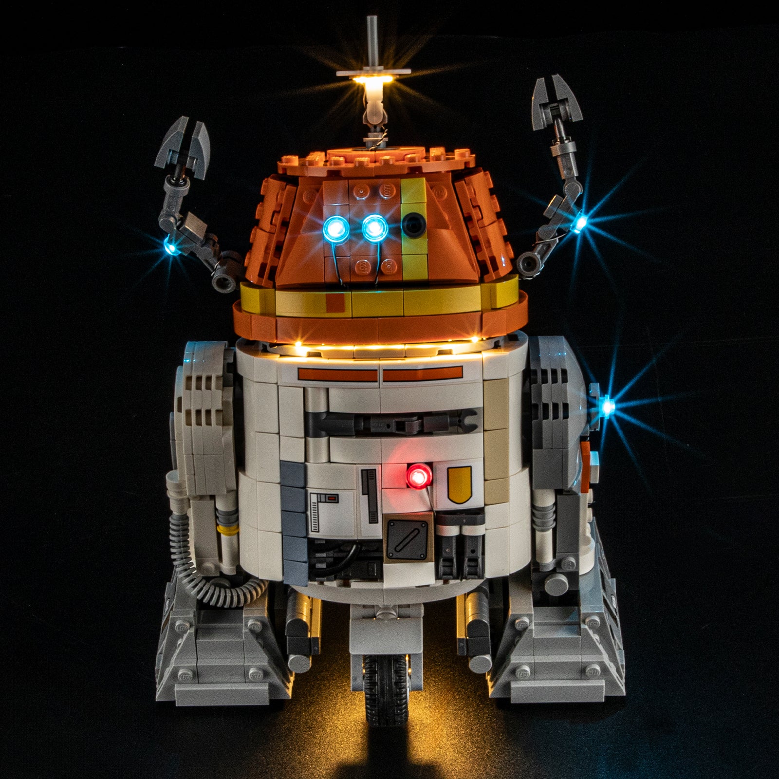 BriksMax 2.0 Light Kit For Chopper (C1-10P)™ Astromech Droid #75416-6