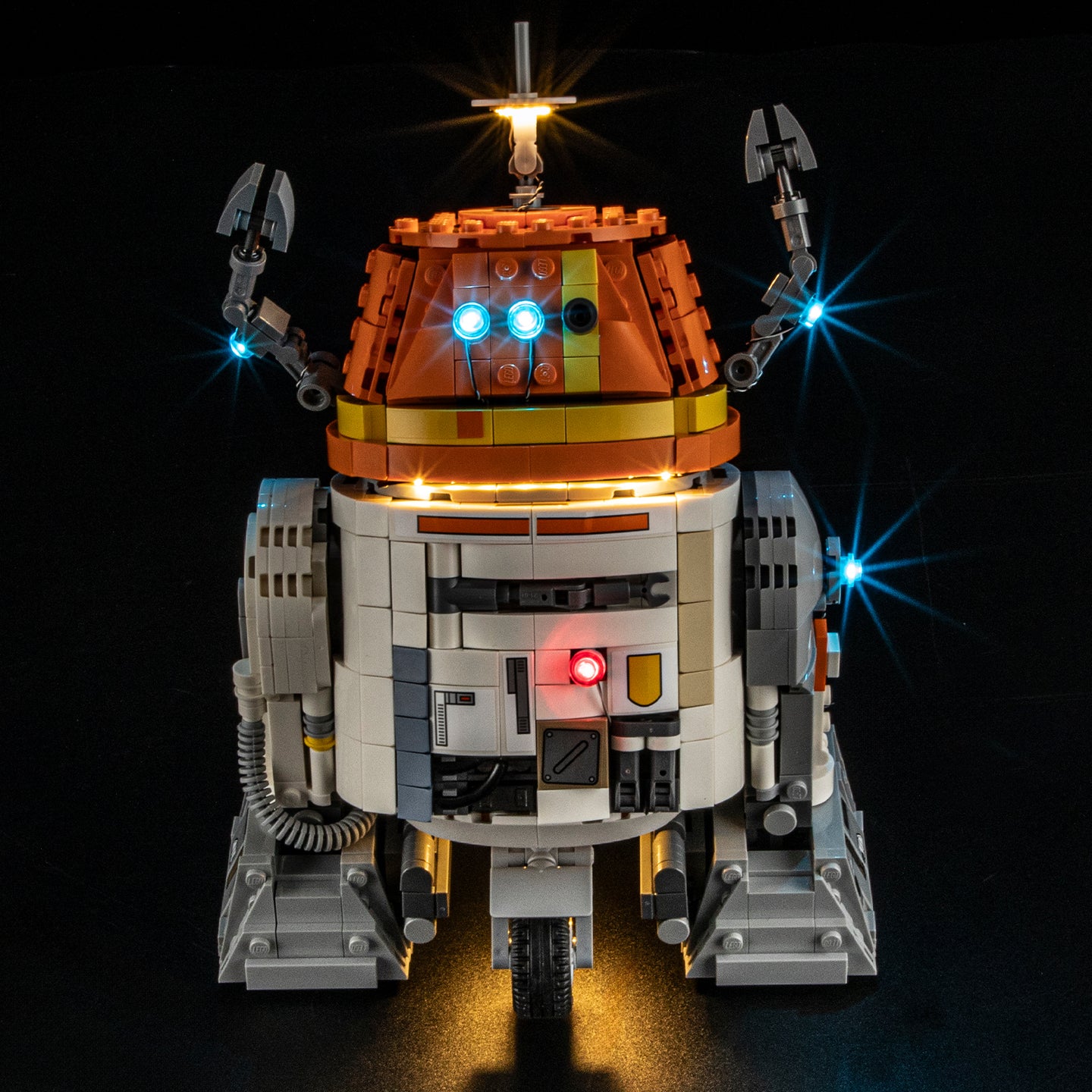 BriksMax 2.0 Light Kit For Chopper (C1-10P)™ Astromech Droid #75416-6