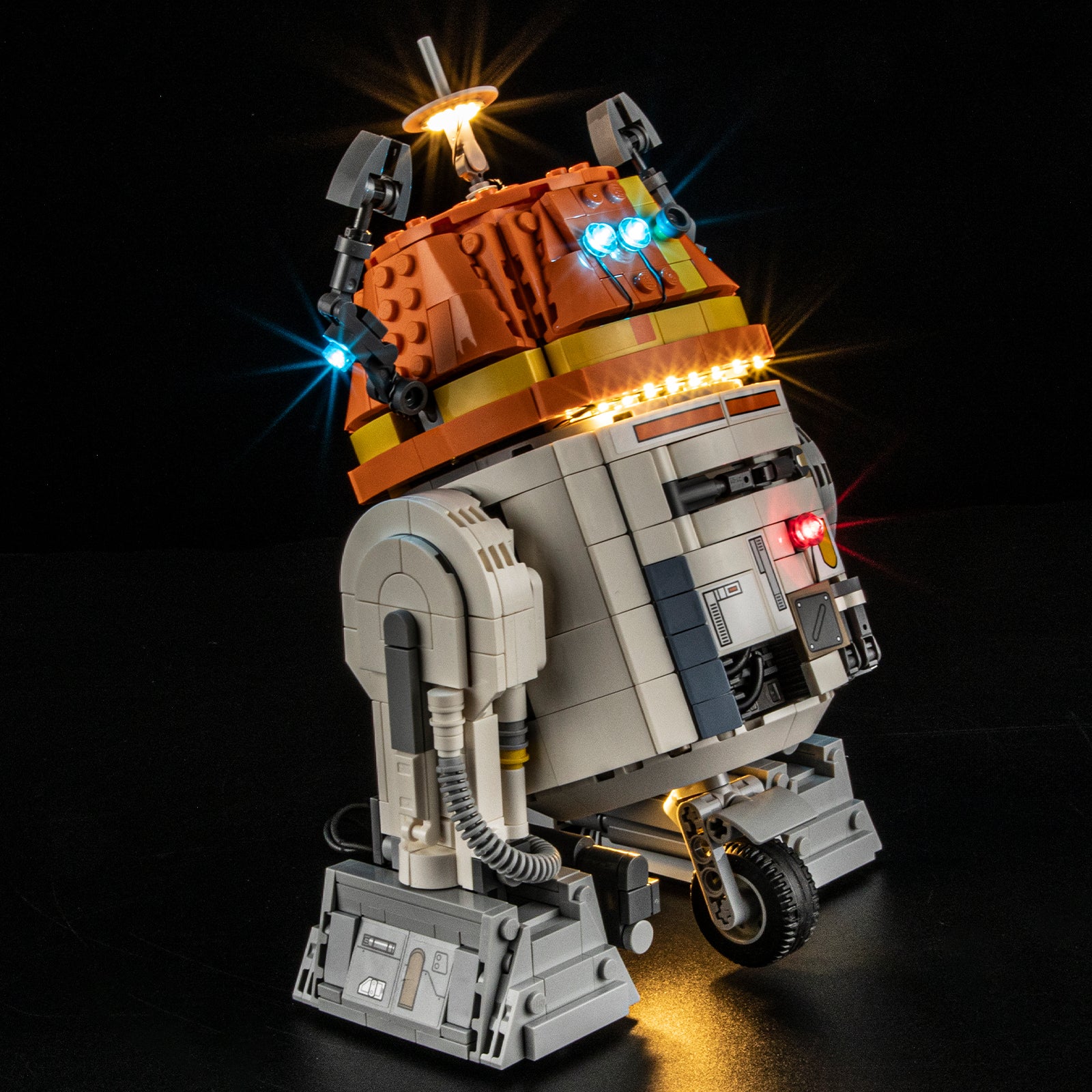 BriksMax 2.0 Light Kit For Chopper (C1-10P)™ Astromech Droid #75416-7