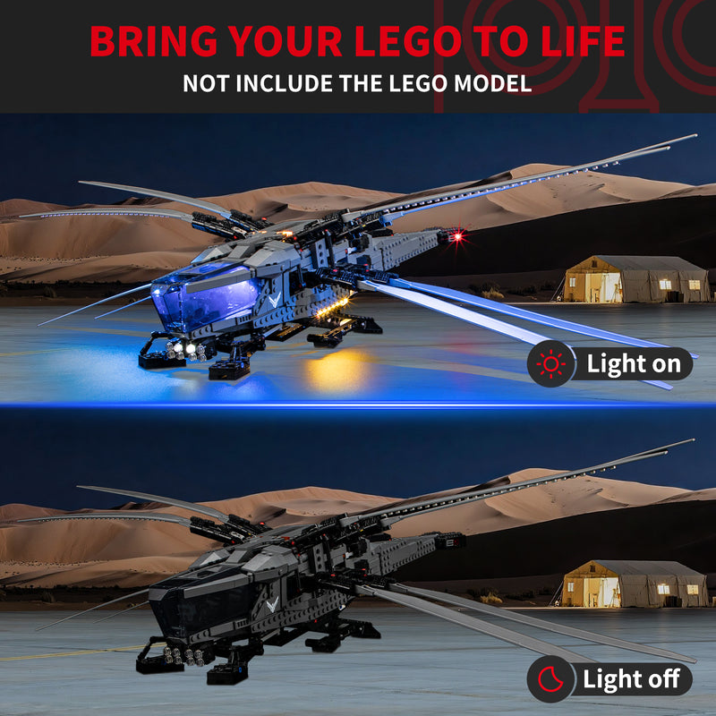 BriksMax 2.0 Light Kit For Dune Atreides Royal Ornithopter