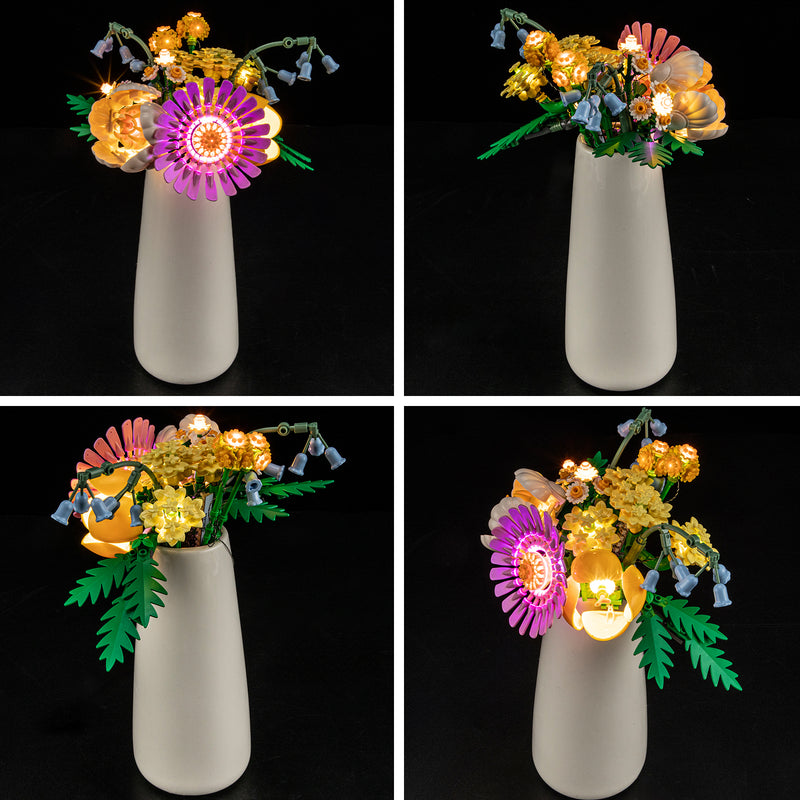 BriksMax 2.0 Light Kit For Petite Sunny Bouquet