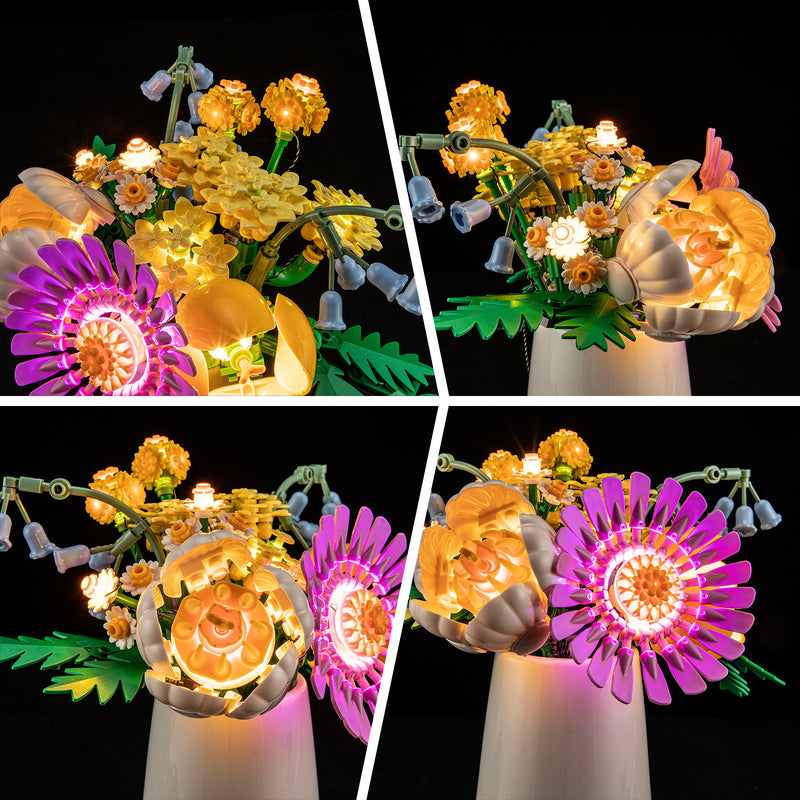 BriksMax 2.0 Light Kit For Petite Sunny Bouquet