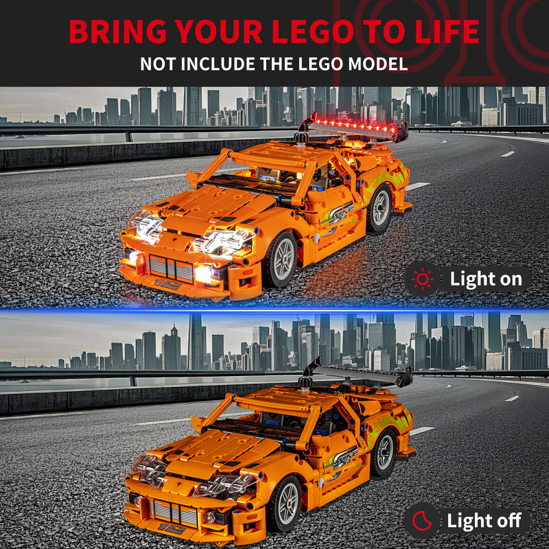 Briksmax 2.0 Light Kit For Fast and Furious Toyota Supra MK4
