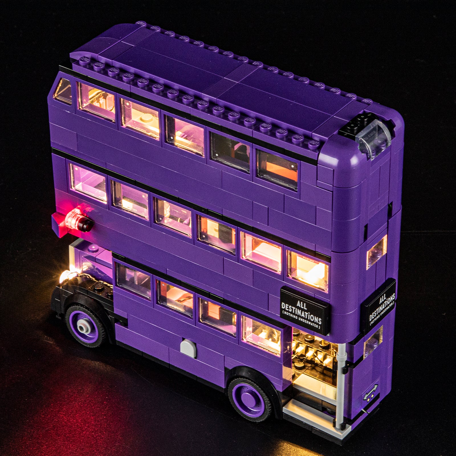 Briksmax 2.0 Light Kit For Knight Bus Adventure #76446- 10