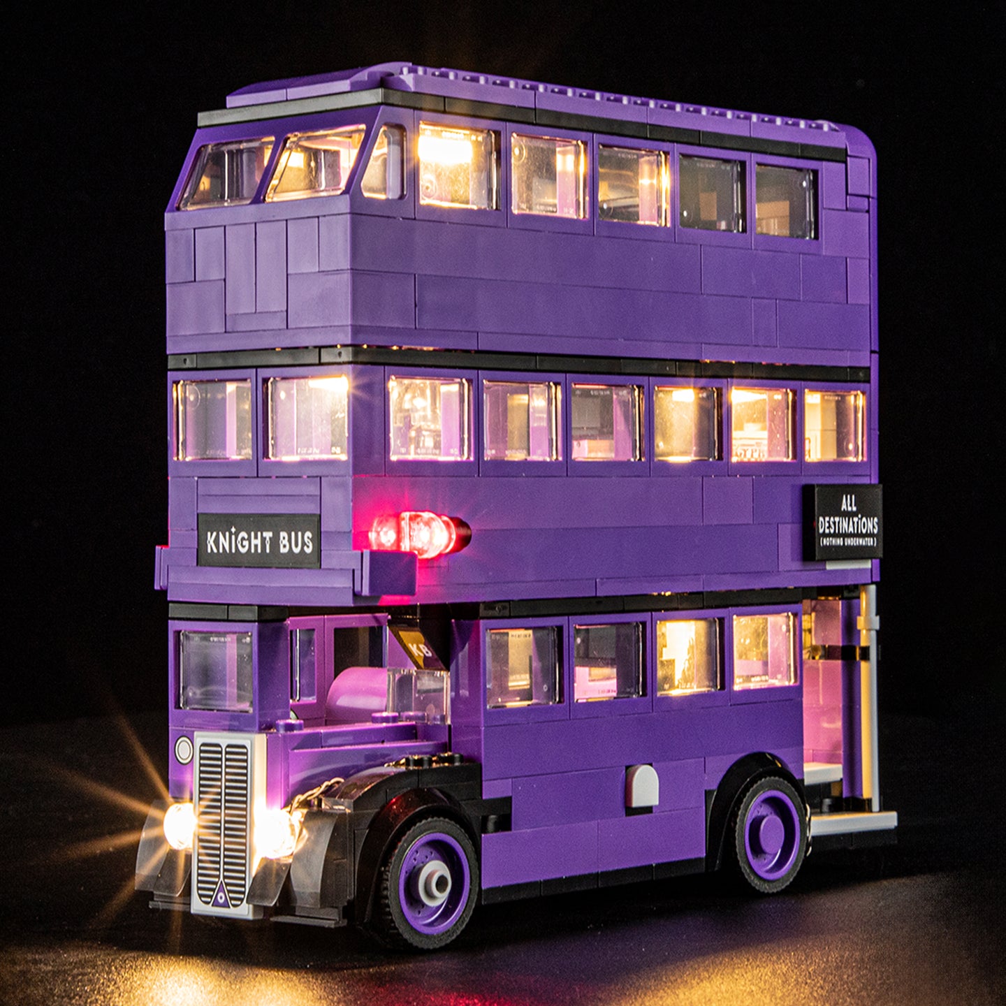 Briksmax 2.0 Light Kit For Knight Bus Adventure #76446- 6