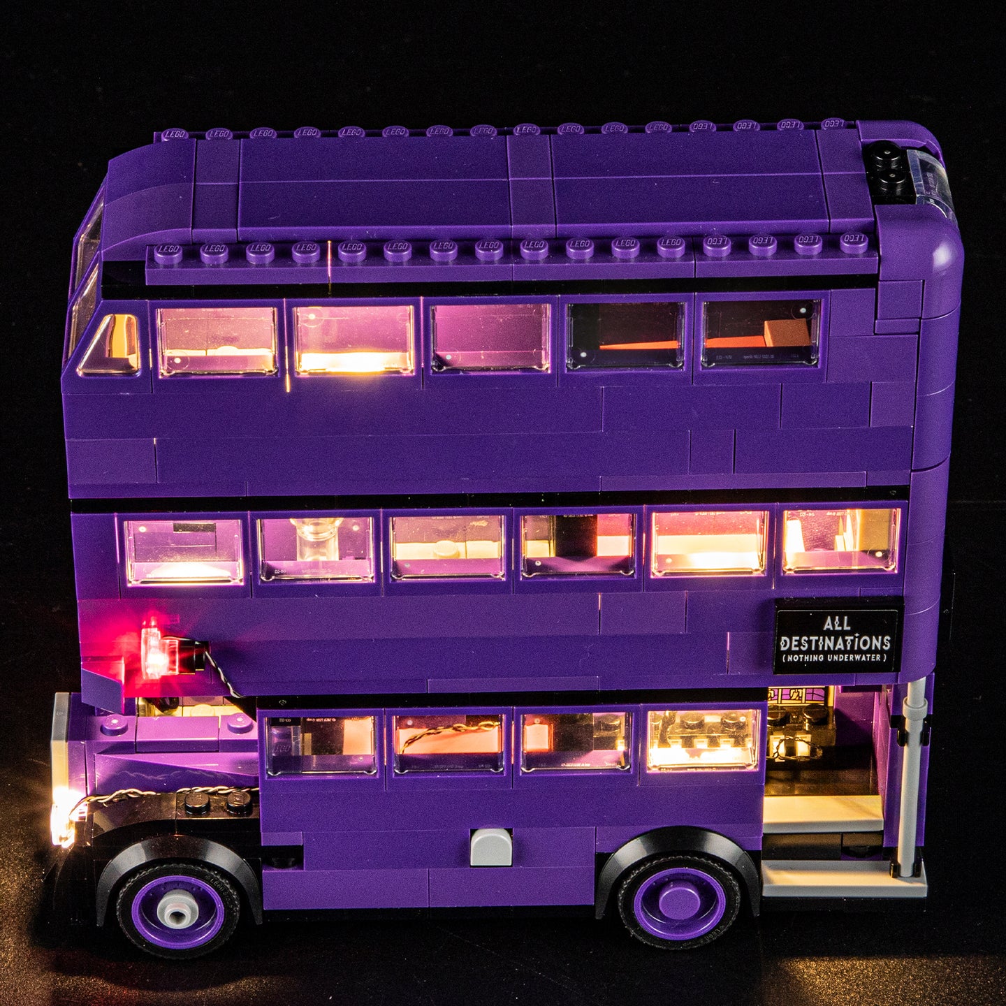 Briksmax 2.0 Light Kit For Knight Bus Adventure #76446- 9