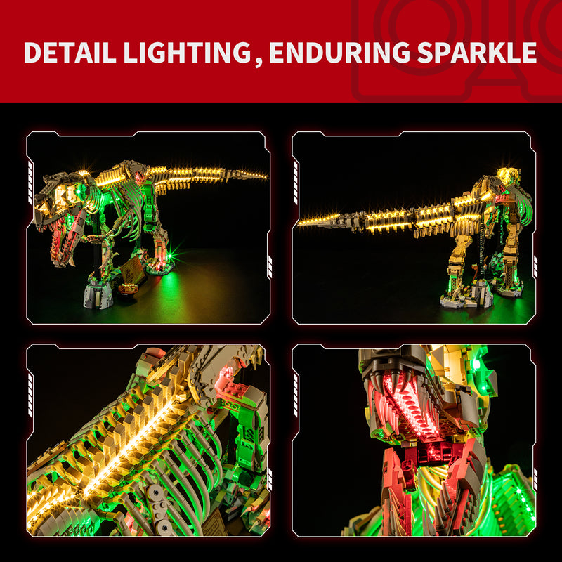 Briksmax 2.0 Light Kit For LEGO Dinosaur Fossils: Tyrannosaurus rex