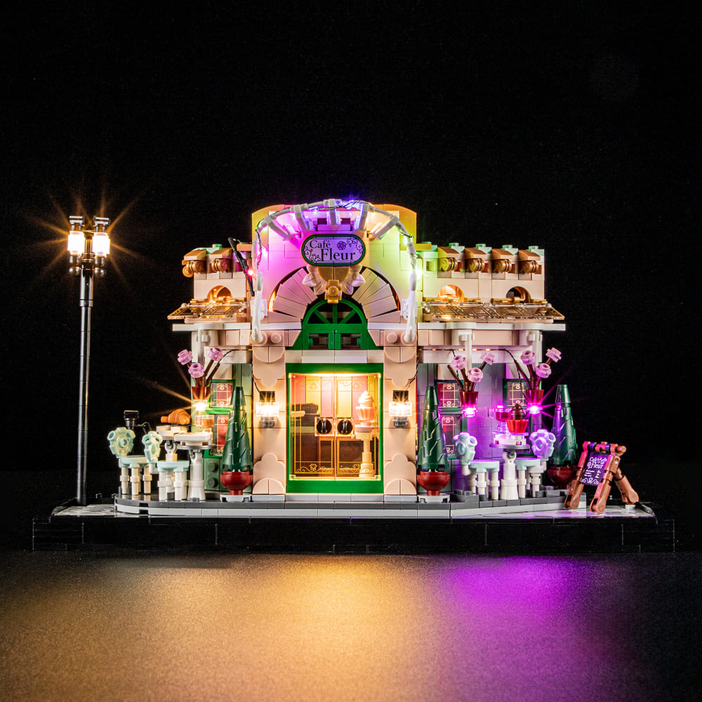 Briksmax 2.0 Light Kit For LEGO French Café  #10362-5
