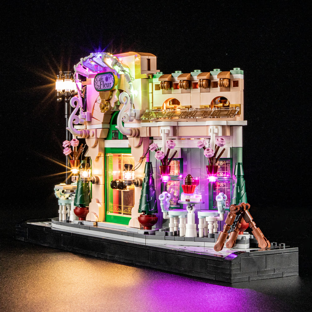 Briksmax 2.0 Light Kit For LEGO French Café  #10362-6