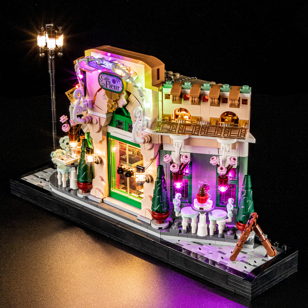 Briksmax 2.0 Light Kit For LEGO French Café  #10362-7