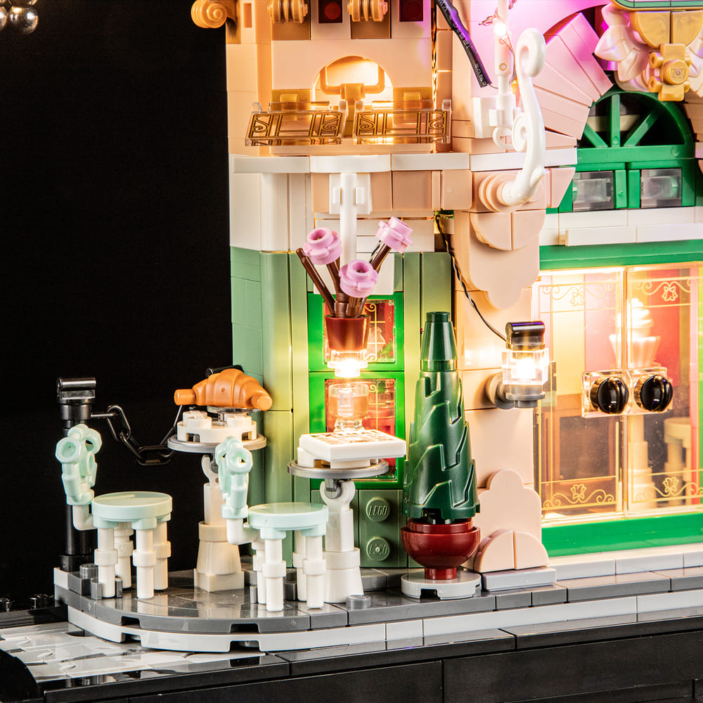 Briksmax 2.0 Light Kit For LEGO French Café  #10362-8