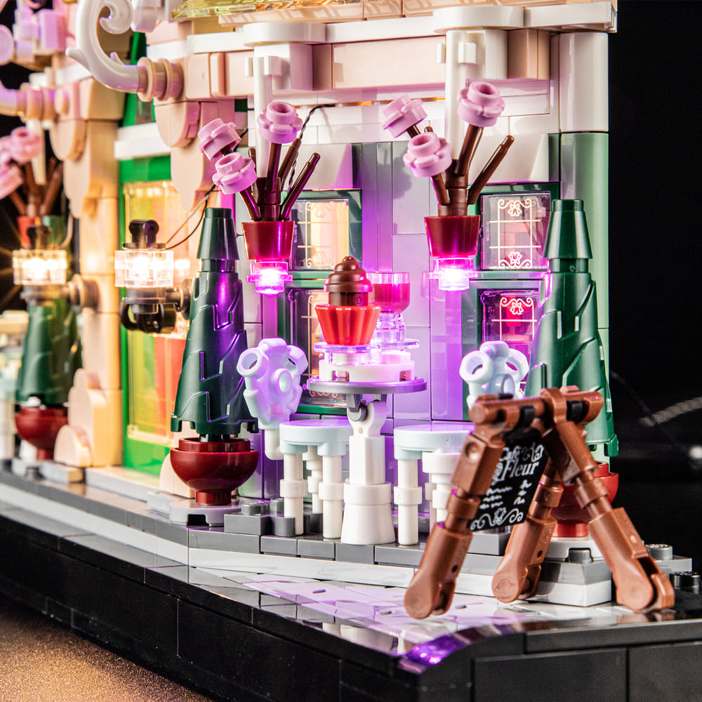 Briksmax 2.0 Light Kit For LEGO French Café  #10362-9