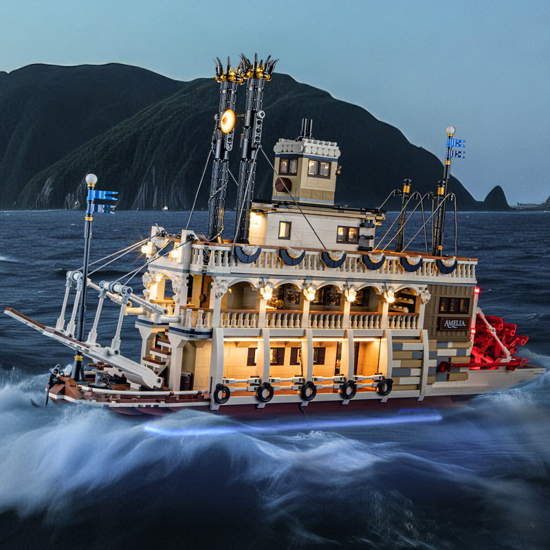 Briksmax 2.0 Light Kit For LEGO River Steamboat