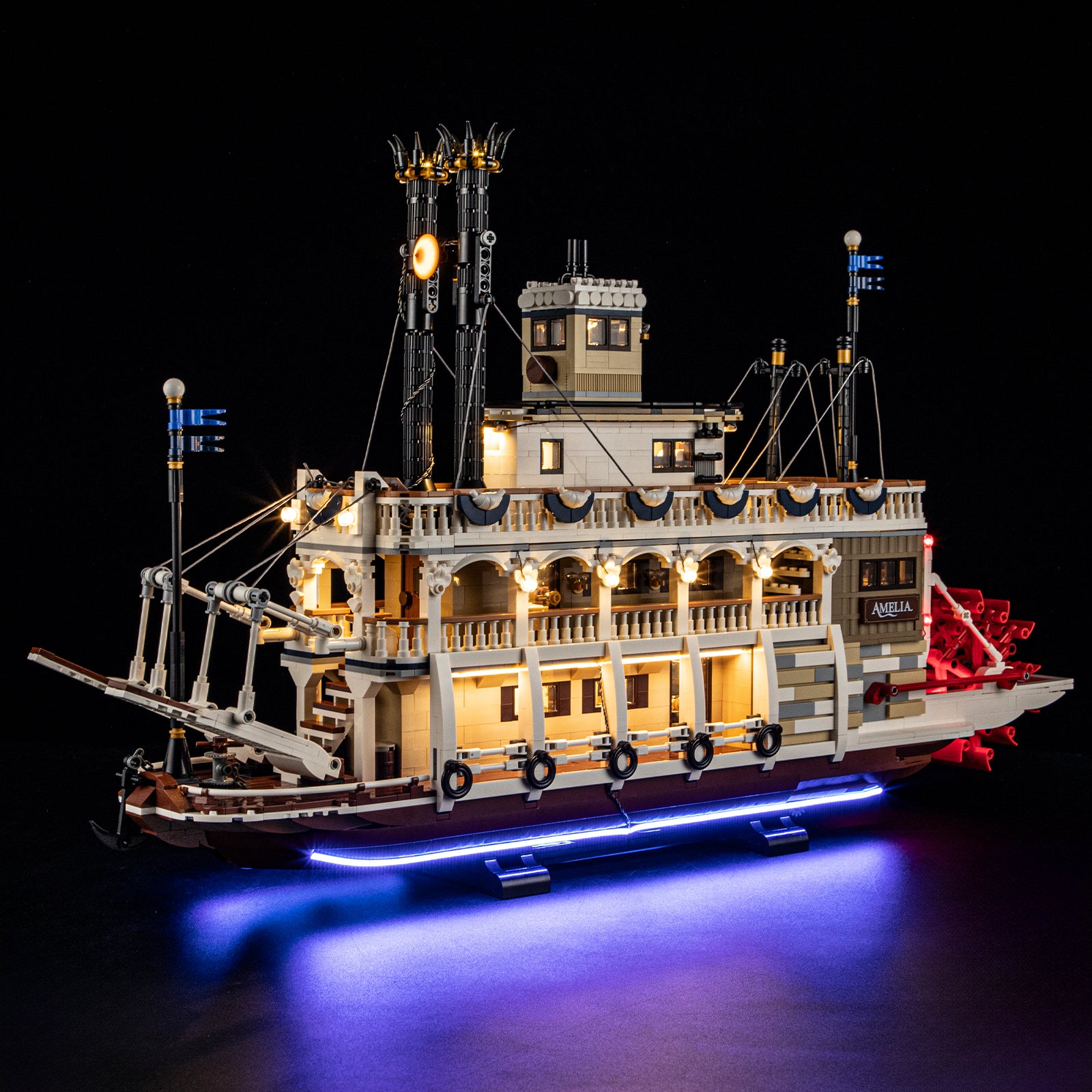 Briksmax 2.0 Light Kit For LEGO River Steamboat #21356-5