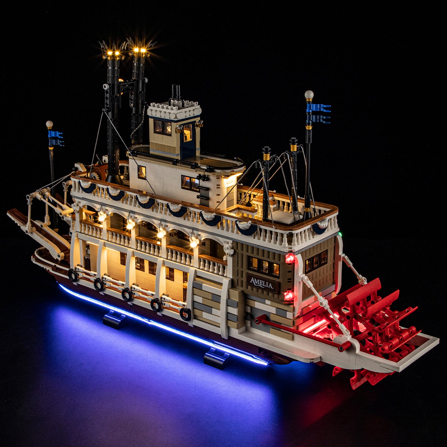 Briksmax 2.0 Light Kit For LEGO River Steamboat #21356-6