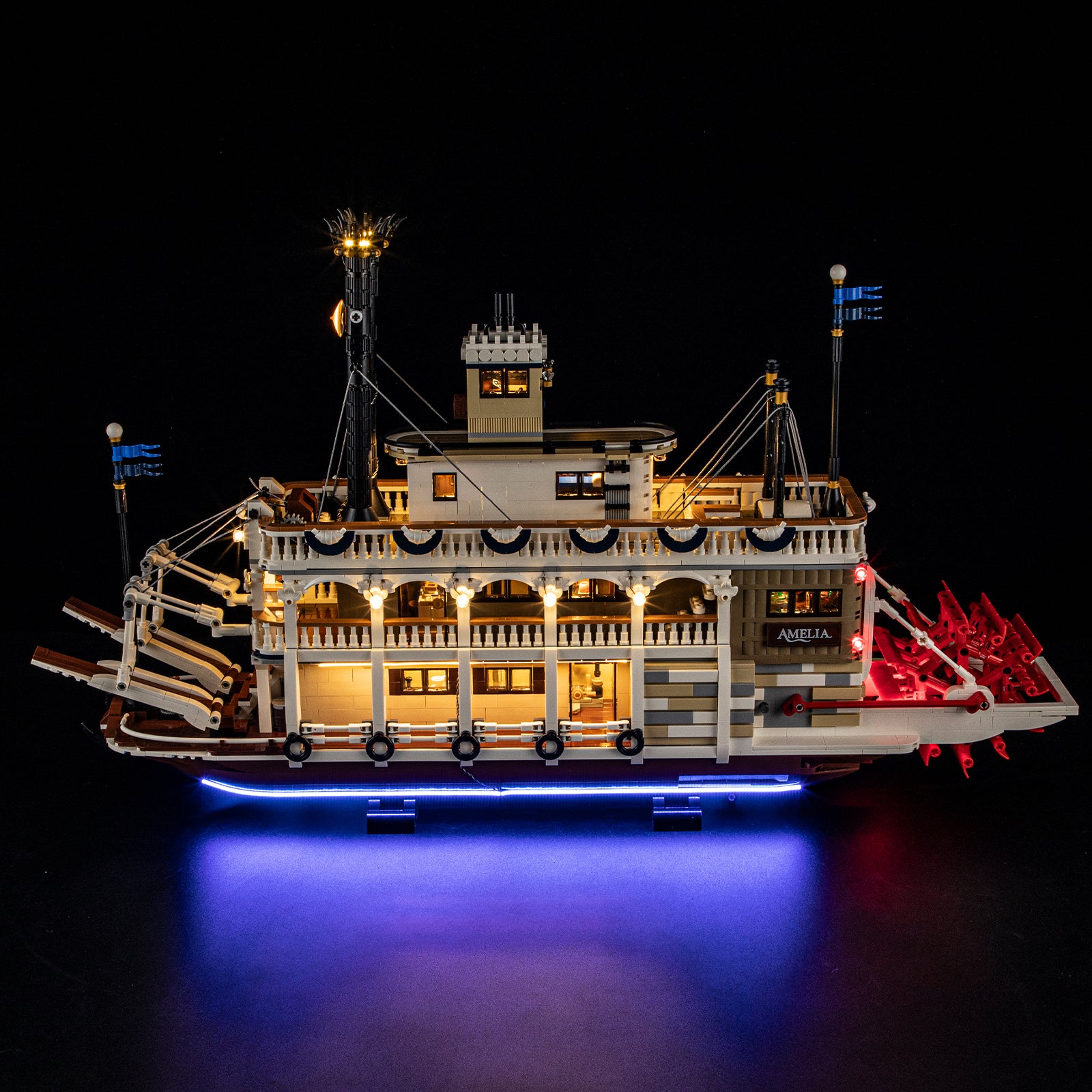 Briksmax 2.0 Light Kit For LEGO River Steamboat #21356-7