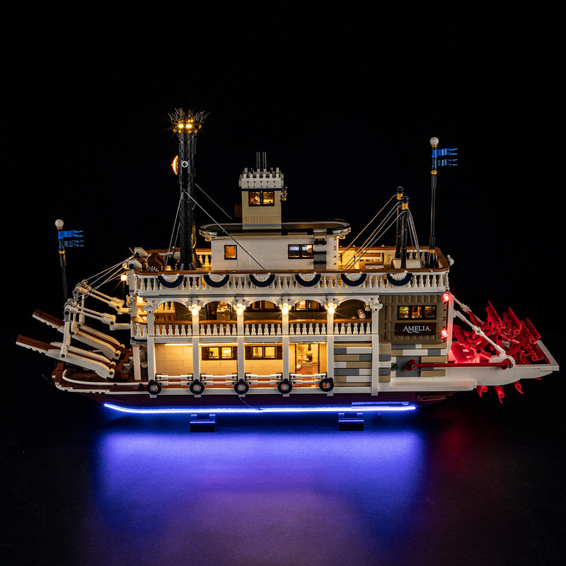 Briksmax 2.0 Light Kit For LEGO River Steamboat