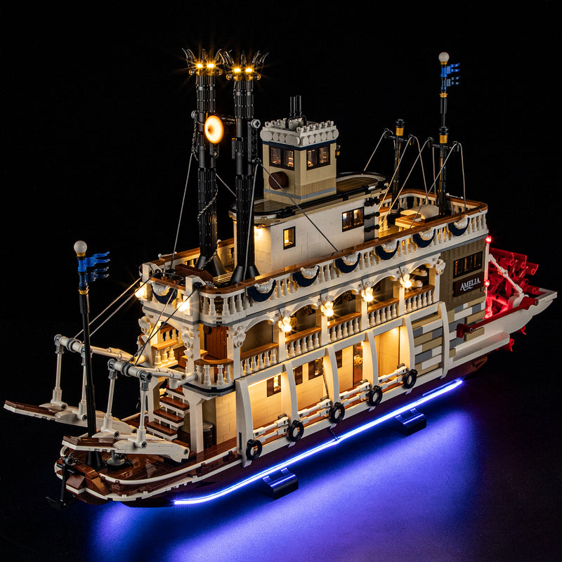 Briksmax 2.0 Light Kit For LEGO River Steamboat