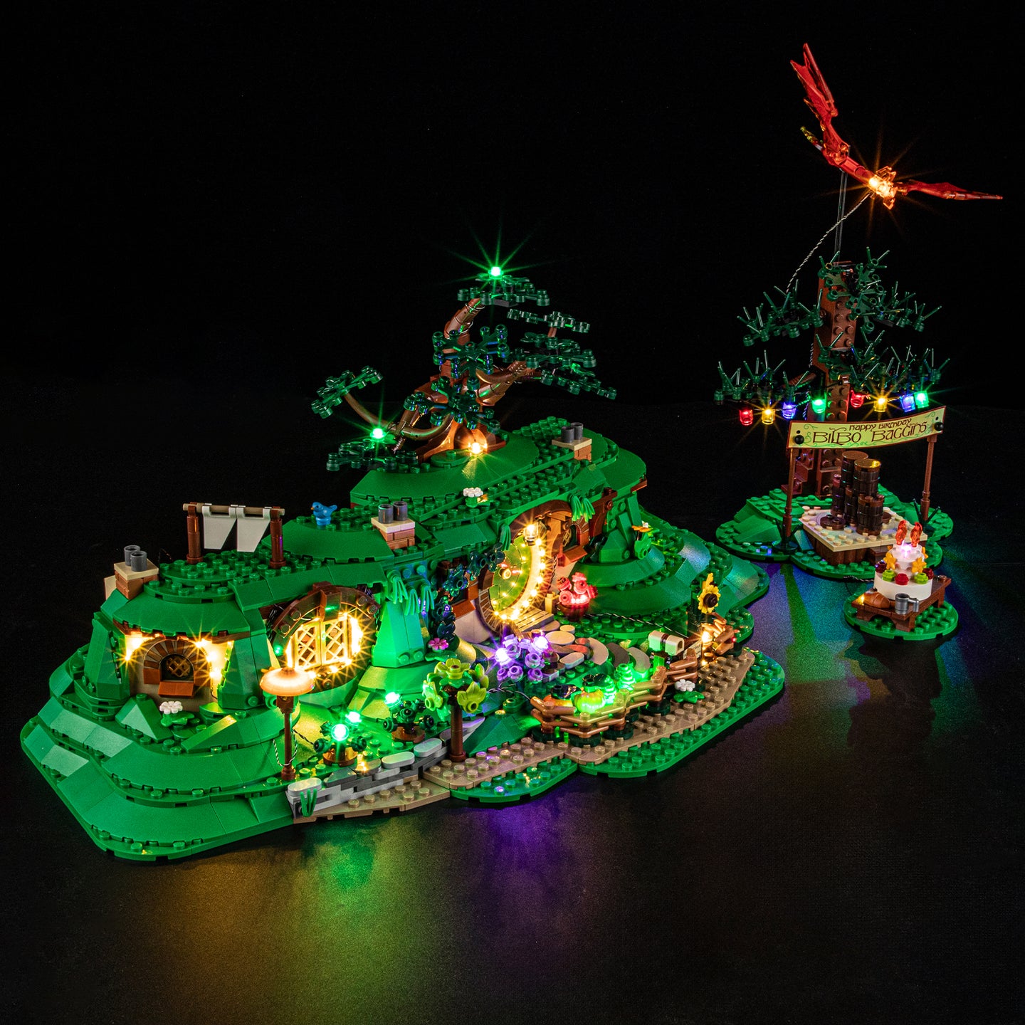 Briksmax 2.0 Light Kit For LEGO The Lord of the Rings: The Shire #10354-6