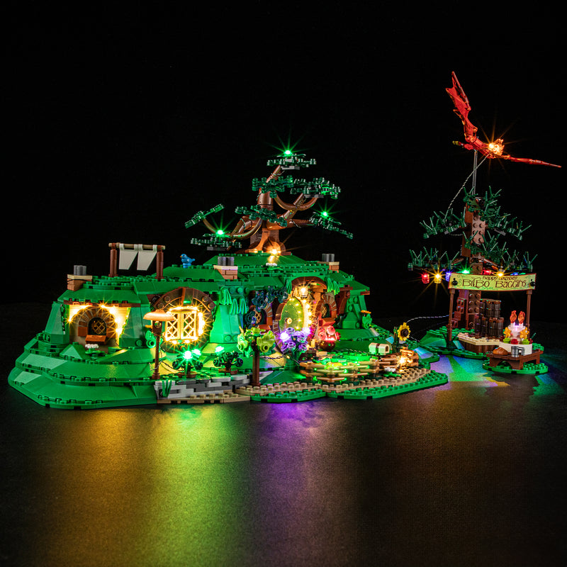 Briksmax 2.0 Light Kit For LEGO The Lord of the Rings: The Shire