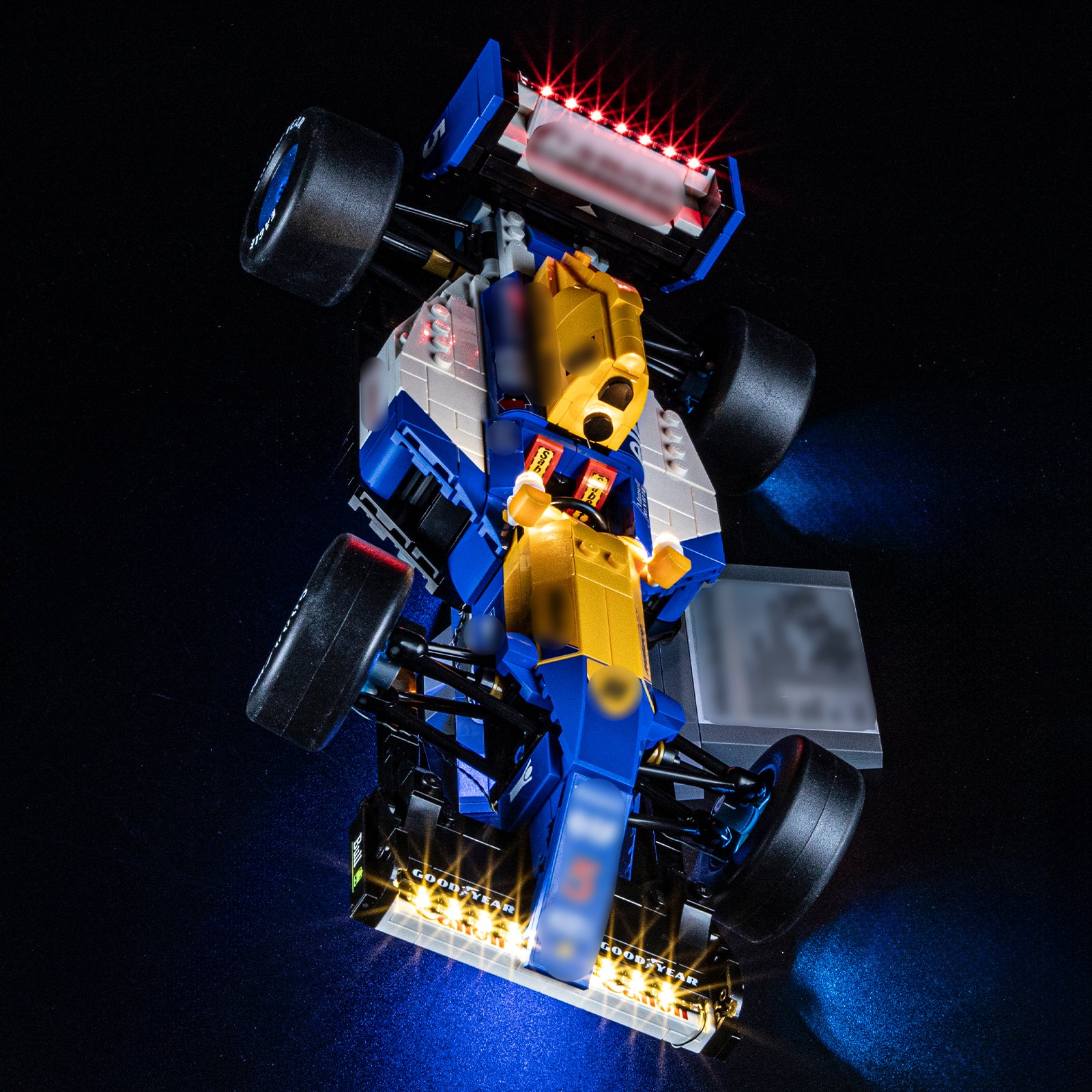 Briksmax 2.0 Light Kit For LEGO Williams Racing FW14B & Nigel Mansell #10353-10