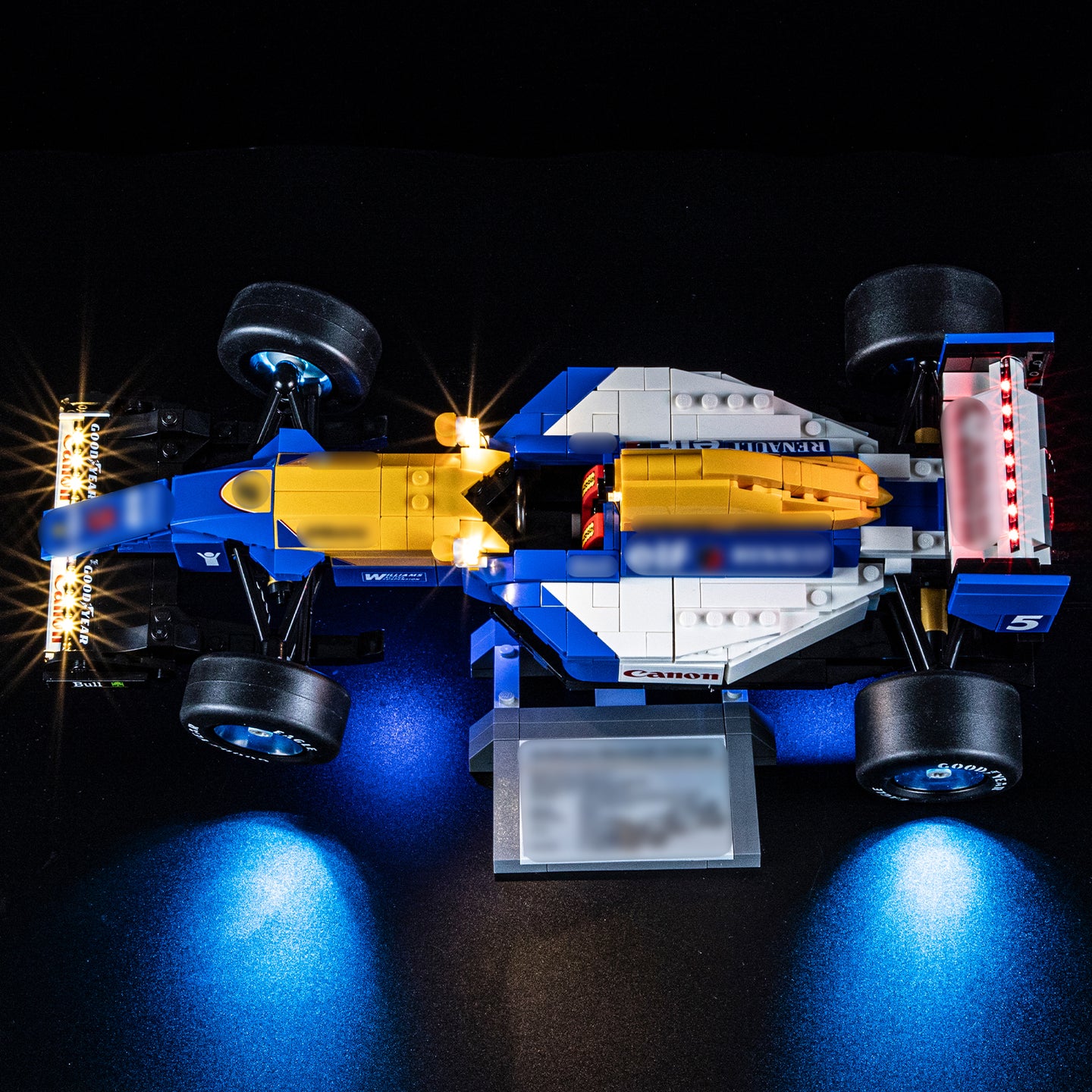 Briksmax 2.0 Light Kit For LEGO Williams Racing FW14B & Nigel Mansell #10353-12
