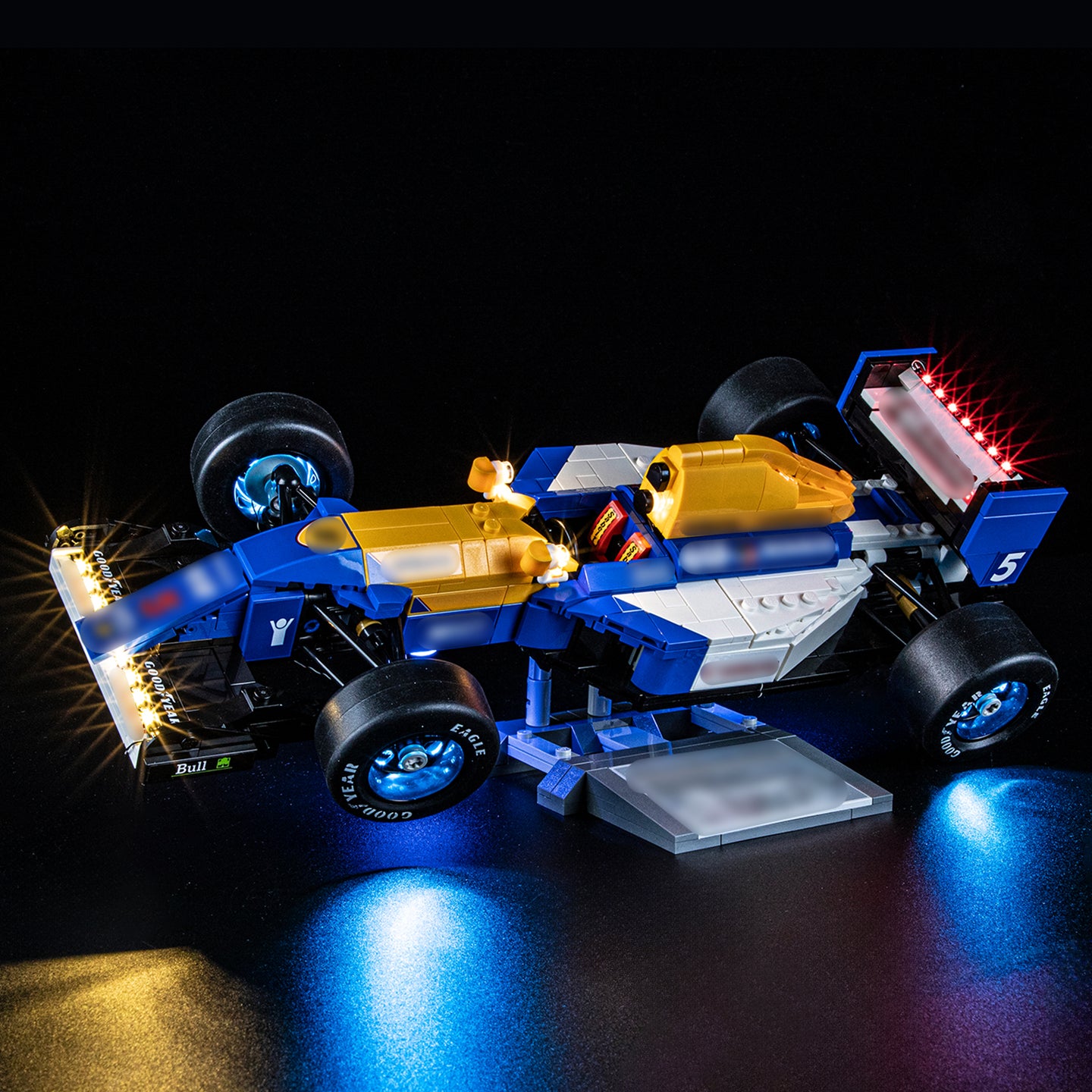 Briksmax 2.0 Light Kit For LEGO Williams Racing FW14B & Nigel Mansell #10353-7