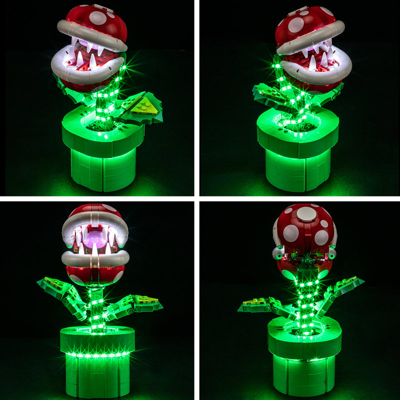 Briksmax Light Kit For Super Mario™ Piranha Plant