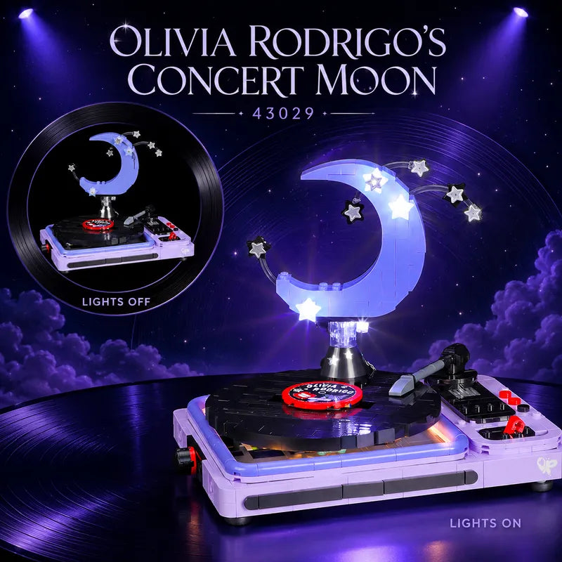 Light kit for Olivia Rodrigo's Concert Moon 43029 | Briksmax 2.0【Not Final Price｜Coming Soon】