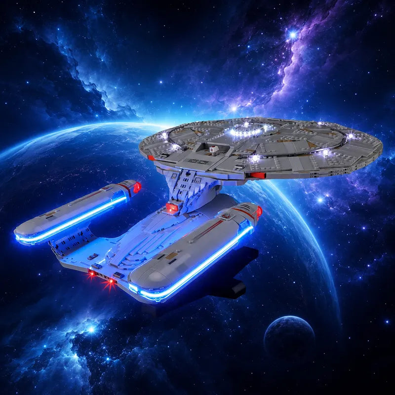 Light Kit for Star Trek: U.S.S. Enterprise NCC-1701-D 10356 - Lightailing