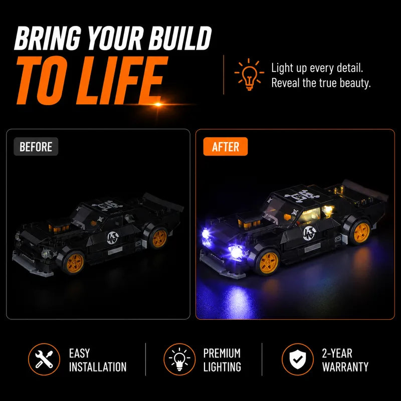 Light kit for Ken Block's '65 Ford Mustang Hoonicorn V1 #77262 - Lightailing