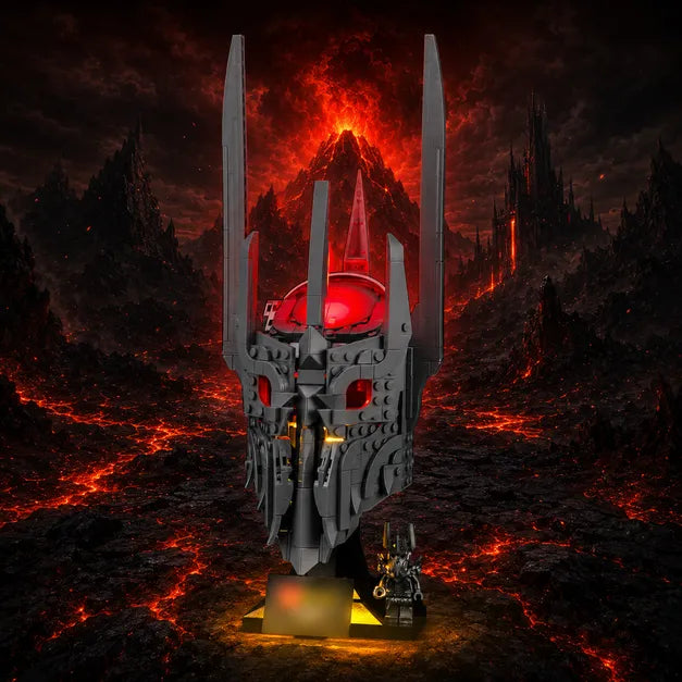 Light Kit for The Lord of the Rings: Sauron's Helmet 11373 - Briksmax 2.0
