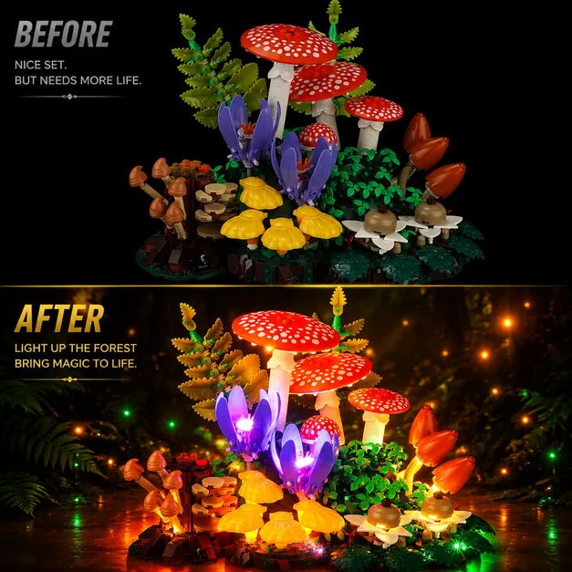 Light kit for Woodland Mushrooms 11505 - Lightailing