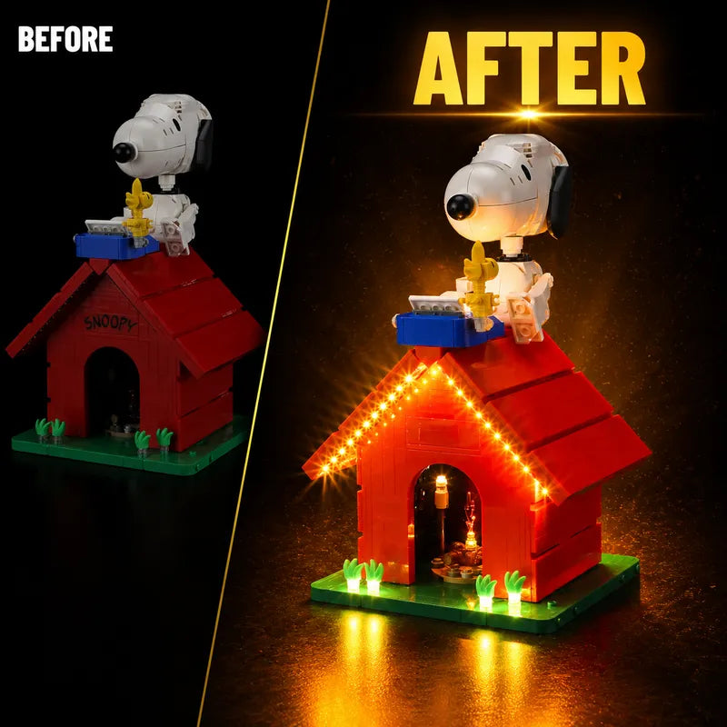 Light kit for Peanuts: Snoopy's Doghouse 21368 - Briksmax 2.0