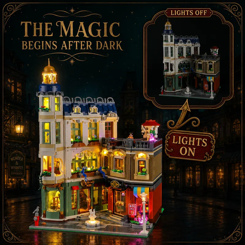 Light Kit for Shopping Street 11371 - Briksmax 2.0