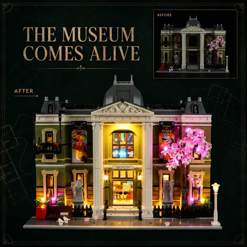 Kit d'éclairage pour le Musée d'histoire naturelle 10326-Lightailing 