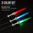 Kit de LED Sabre Laser Star Wars – Rouge / Vert / Bleu + Carte d'extension, USB et Câbles