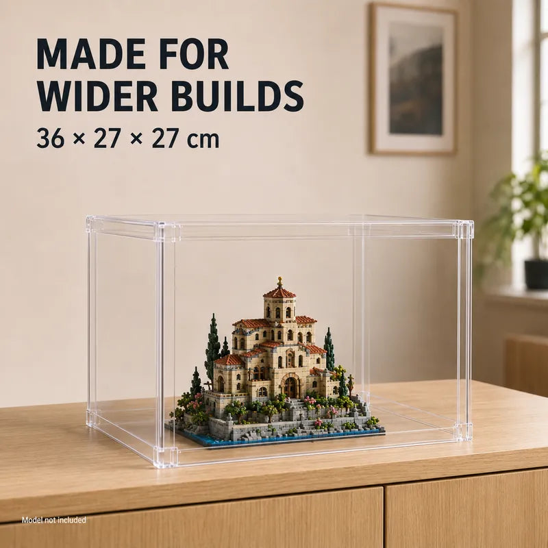 Vitrine de présentation LEGO – Protégez vos constructions (lot de 2)