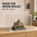 Clear PET Dust Cover for Brick Models – Multiple Sizes | 2 Pack