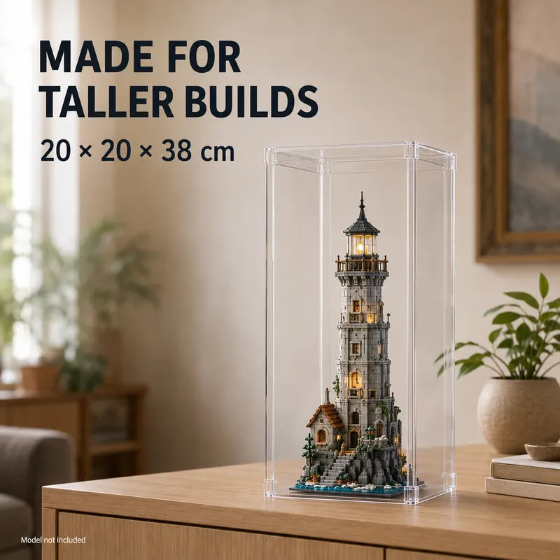 Vitrine de présentation LEGO – Protégez vos constructions (lot de 2)