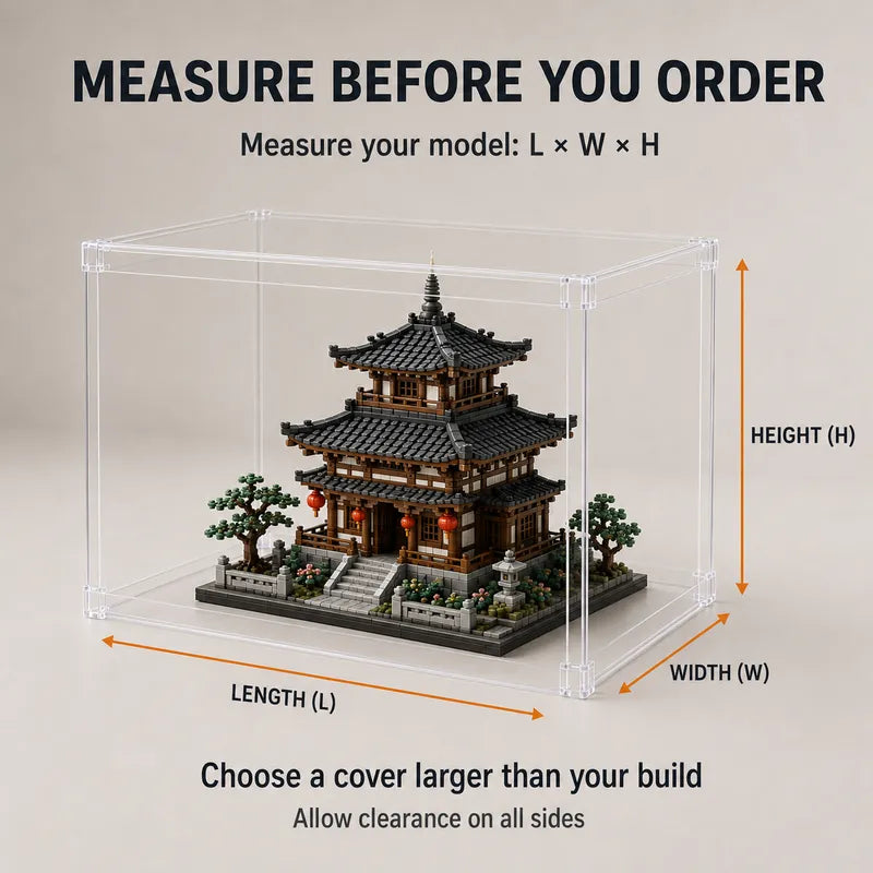 Vitrine de présentation LEGO – Protégez vos constructions (lot de 2)