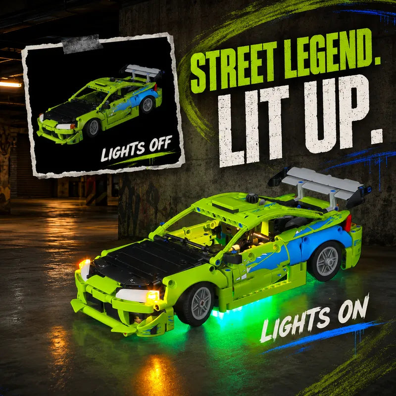 Light kit for Fast and Furious Mitsubishi Eclipse Car 42229  - Lightailing