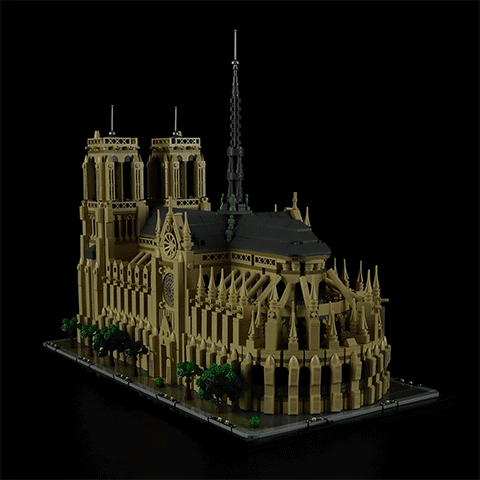 Lightailing Light Kit For LEGO Notre-Dame de Paris 21061-2