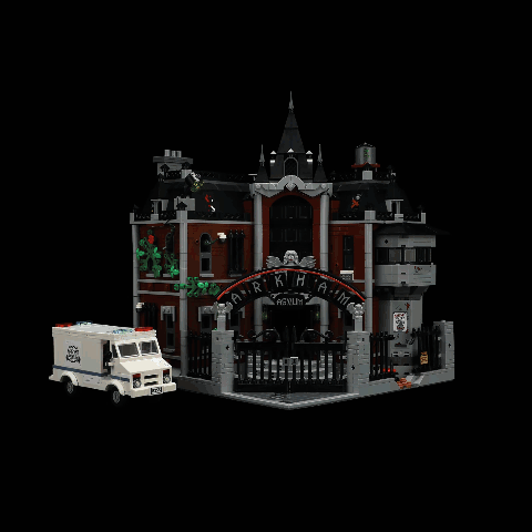 Lightailing Light Kit For LEGO Arkham Asylum  #76300 - 2
